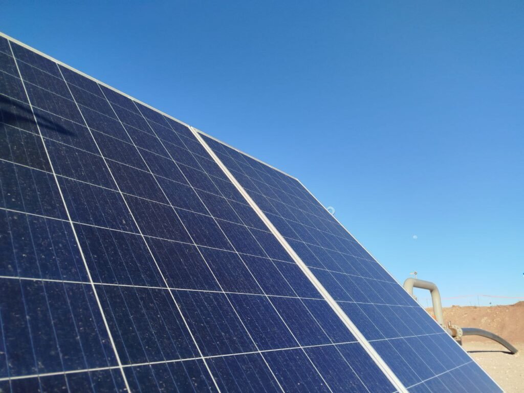 Panel Bifacial eficiencia energética 